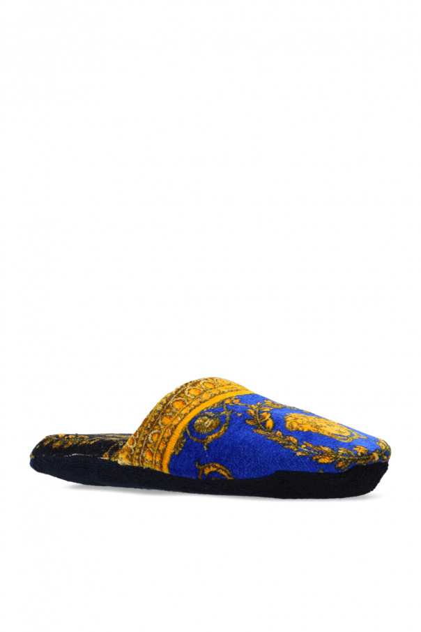 VERSACE｜SLIPPERS (Baroque Buckle Arizona Sandals (78VA3 90_E78VA3SM1-
